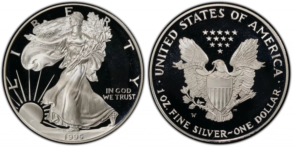 1995-W Proof Silver Eagle